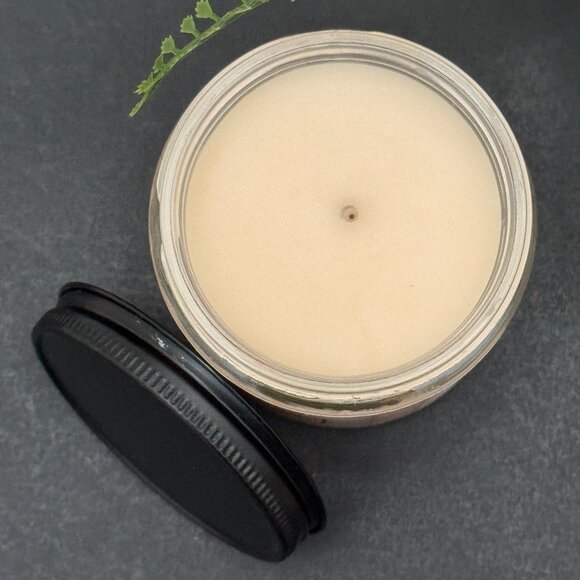 BBW Pink Lilac & Vanilla White Barn Bath & Body Works Mason Single Wick Candle - Picture 6 of 10